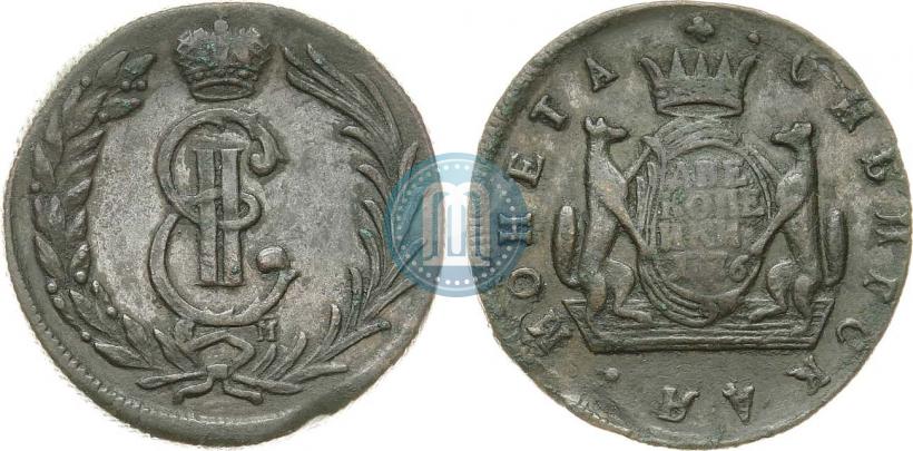 Фото 2 копейки 1776 года КМ 