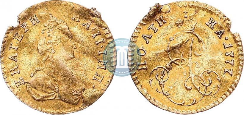 Фото Полтина 1777 года  