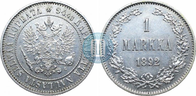 Фото 1 марка 1892 года L 