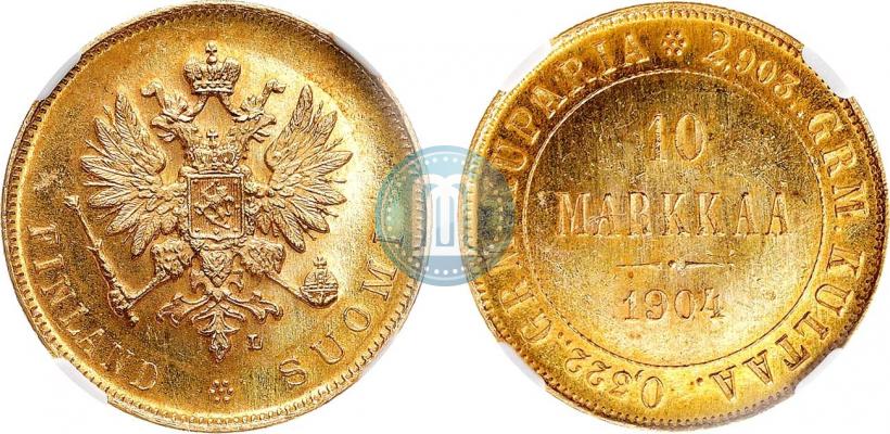 Фото 10 марок 1904 года L 