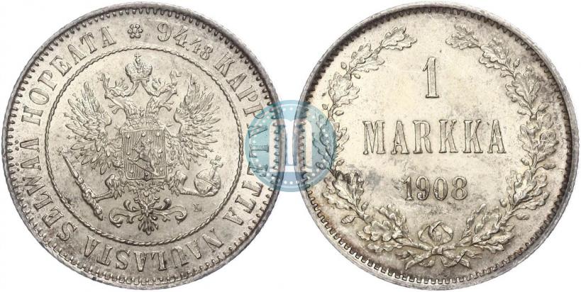 Фото 1 марка 1908 года L 