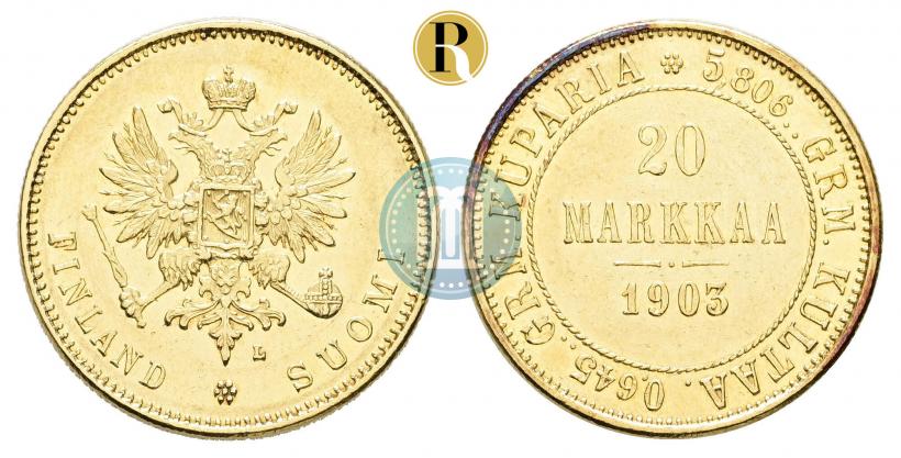 Фото 20 марок 1903 года L 