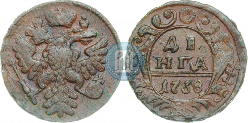 Фото Денга 1738 года  