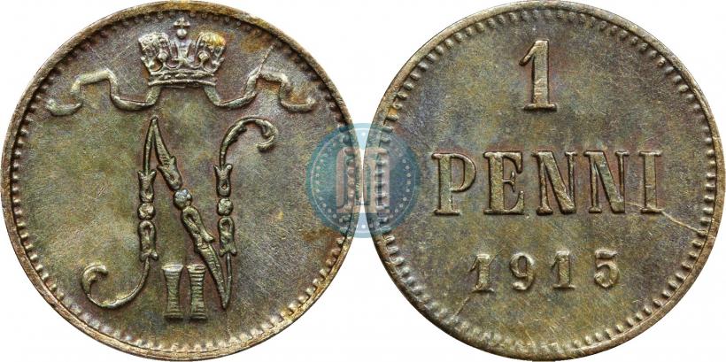 Picture 1 penni 1915 year  