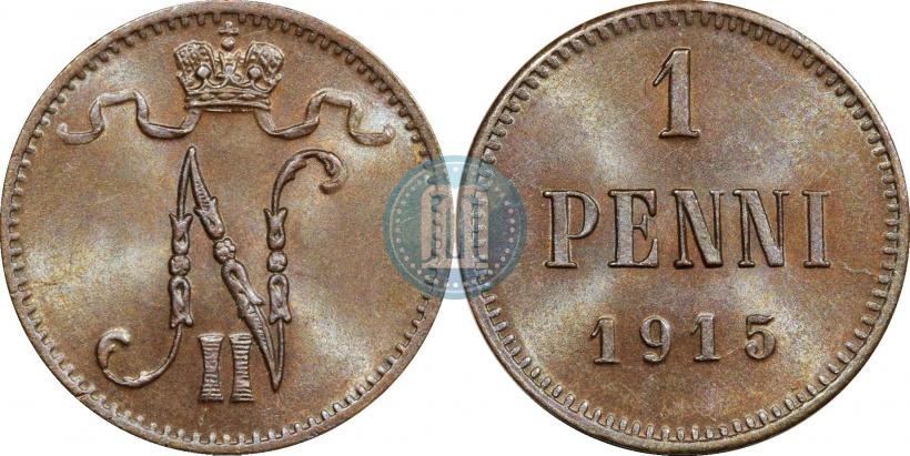 Picture 1 penni 1915 year  