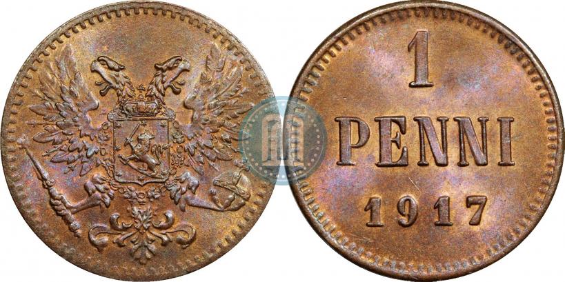 Picture 1 penni 1917 year  
