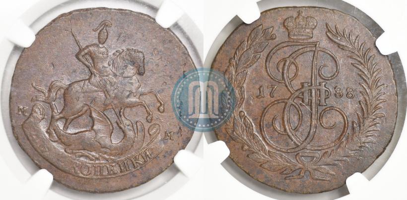 Picture 2 kopecks 1788 year ММ 