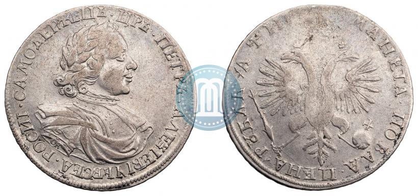 Picture 1 rouble 1718 year OK-L 