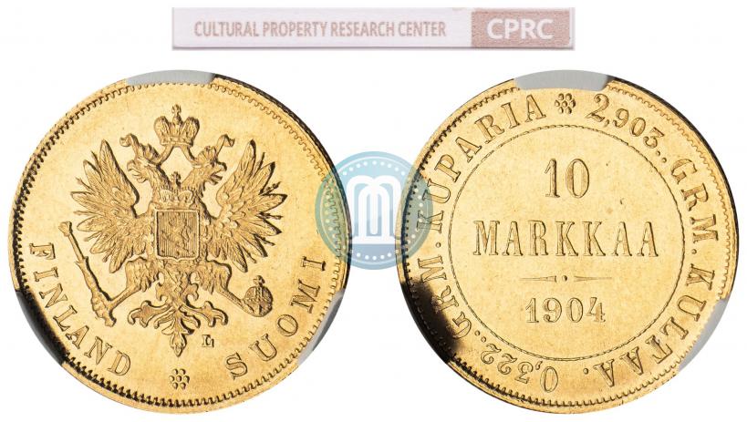Picture 10 markkaa 1904 year L 