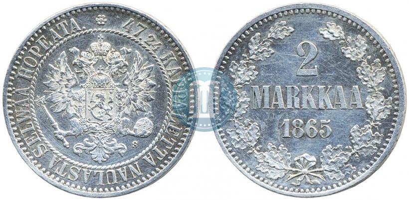 Фото 2 марки 1865 года S 