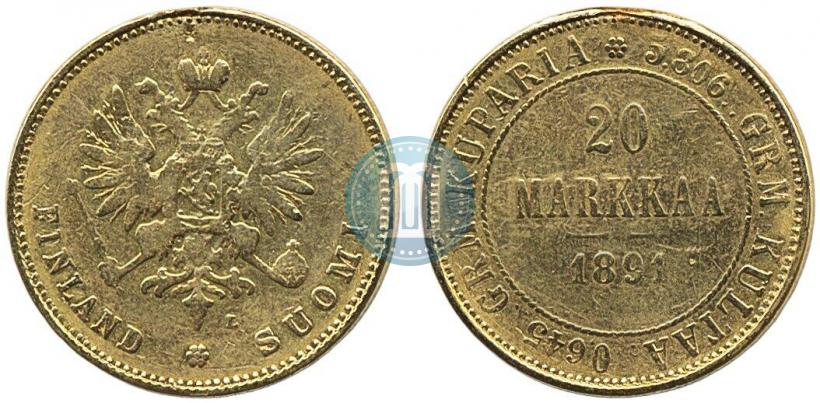 Фото 20 марок 1891 года L 